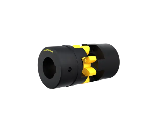 bored coupling 3-4 view yellow